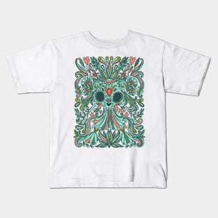 Calavera Cat Kids T-Shirt